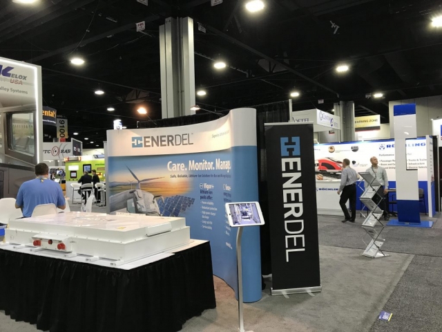 APTA Tradeshow EnerDel Booth