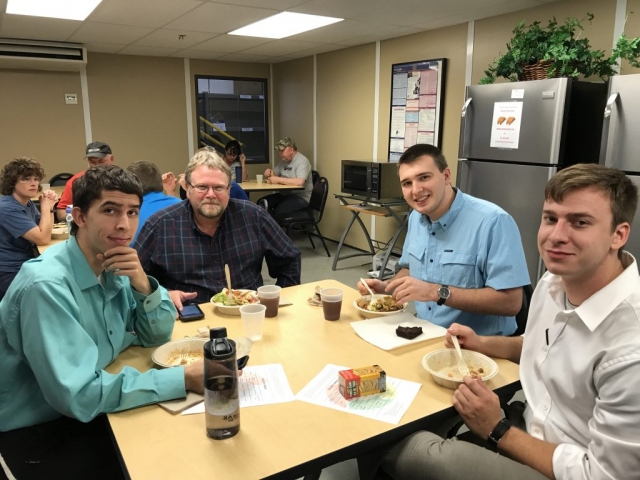 Summer Cookout EnerDel Employees